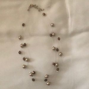 Beaded necklace- good for weddings.